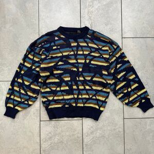 Vintage Fractured Pagliano 90s Crewneck Sweater Womens Size XXL